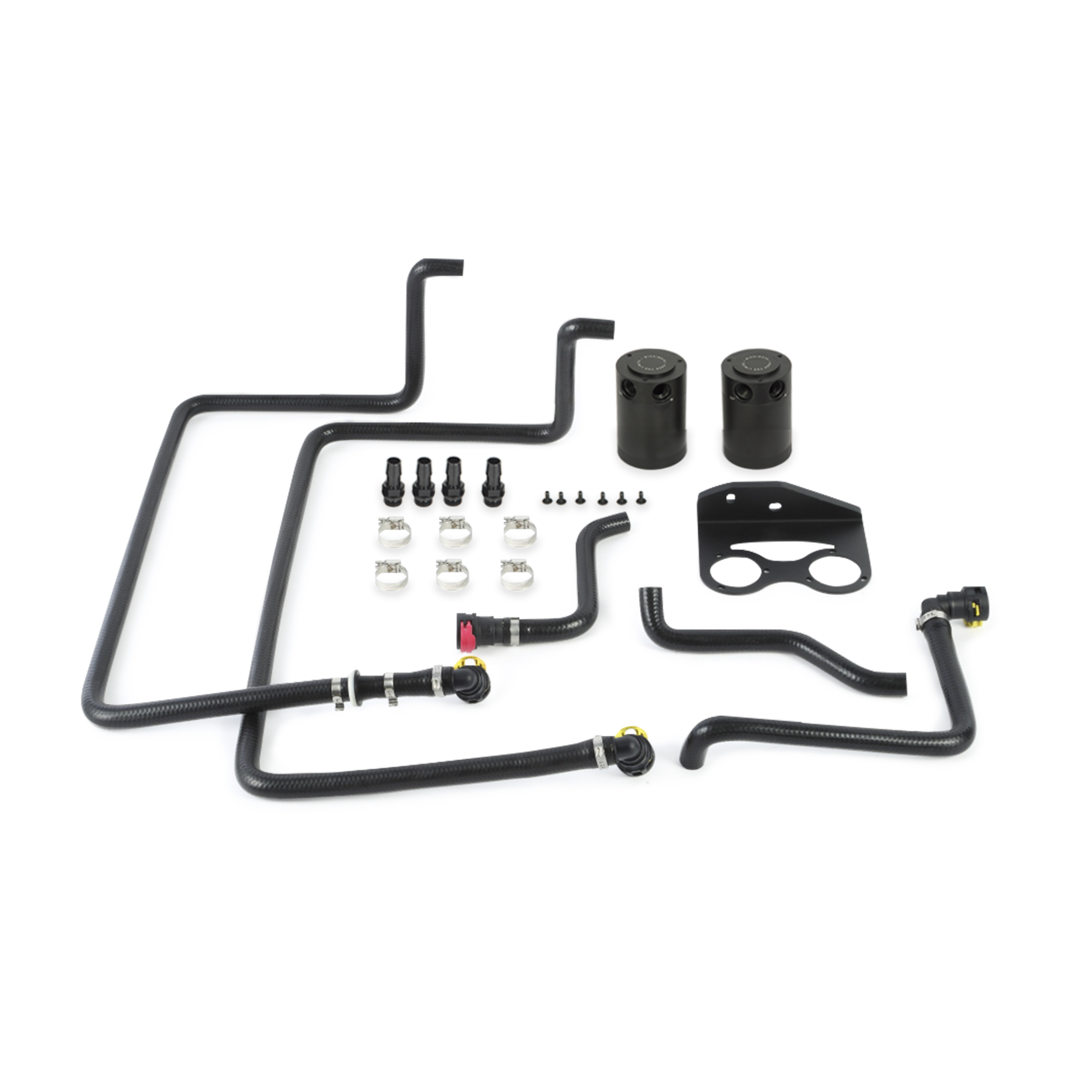 Mishimoto — Mishimoto 15-16 Ford F-150 EcoBoost 3.5L Baffled Oil Catch Can Kit - Black
Oil Catch Can Kit - view 8